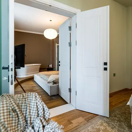 شقة Urban Deluxe Calea Victoriei 100 Jacuzzi&sauna&bathtub *